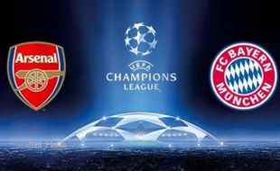 ARSENAL VS BAYERN MUNICH: Publik Solo Prediksi Selisih Gol Tipis