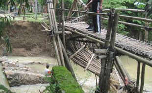  Jembatan Putus, Warga Sragen Tagih Janji Pemkab