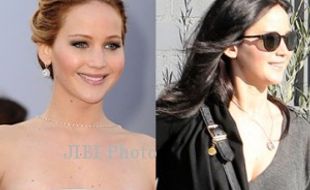 Sehari Terima Oscar, Jennifer Lawrence Ubah Warna Rambut