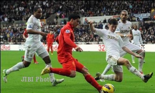 Jadwal Siaran Langsung, Pekan Ini (16-18/2/2013) : Liverpool Ditantang Swansea, Arsenal dan City Fokus Piala FA 