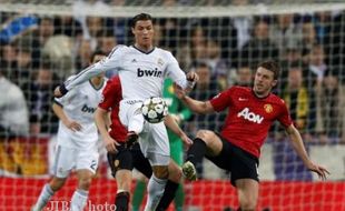 MADRID Vs Man UNITED: Babak Pertama—CR7 Bawa Madrid Samakan Kedudukan 1-1