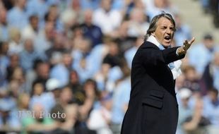 Mancini: United Hanya Beruntung 15 poin