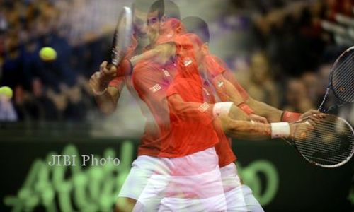 PIALA DAVIS 2013: Indonesia Terancam Degradasi, Djokovic Bawa Serbia Memimpin   