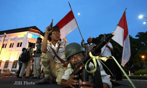 Penggiat Sejarah Gelar Reka Ulang Serangan Oemoem 1 Maret