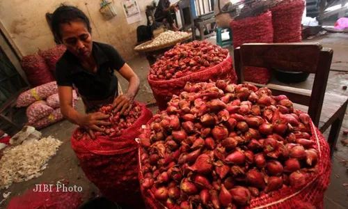 INFLASI DIY : Bawang Merah Tekan Laju Inflasi