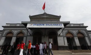 20 Pengasong Terjaring Razia di Stasiun Jebres Solo