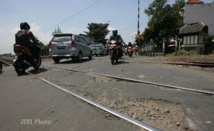 INFRASTRUKTUR SOLO : Pelebaran Perlintasan Sebidang Pasar Nongko Batal, Ini Sebabnya