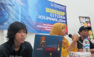 WORKSHOP CITIZEN JOURNALISM