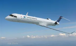 Bangun Hub Medan, Garuda Indonesia Datangkan Pesawat Baru CRJ1000 NextGen