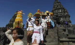 Hari ini Tawur Agung di Candi Prambanan, Menag & Gubernur Jateng Dijadwalkan Hadir  