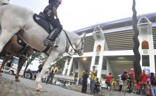 INDONESIA Vs ARAB SAUDI: 3800 Personil Keamanan Disiapkan 