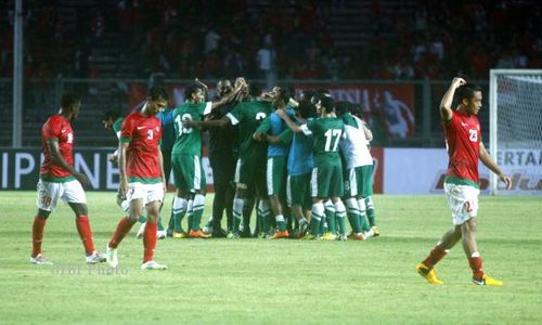 INDONESIA Vs ARAB SAUDI : Indonesia Kalah Tipis dari Arab Saudi 1-2