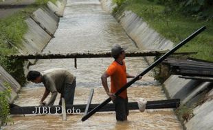 40% Saluran Irigasi di Klaten Rusak