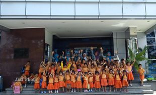 PAUD GOLDEN FUNKIDS MASARAN BERKUNJUNG KE SOLOPOS