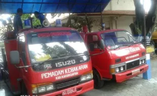 Astaga, Kabupaten Karanganyar Hanya Punya 1 Mobil Pemadam Kebakaran!