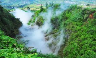 AKTIVITAS KAWAH DIENG : Kawah Timbang Masih Sering Dilanda Gempa