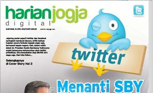  HARIAN JOGJA DIGITAL : Menanti Kicauan SBY