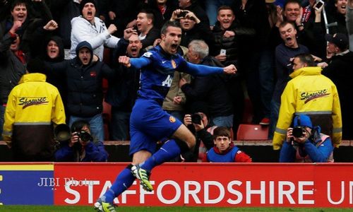 JELANG MAN UNITED VS STOKE CITY : Van Persie Bisa Diturunkan