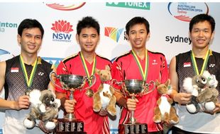 AUSTRALIA GP GOLD 2013: Indonesia Sapu Bersih Gelar Ganda