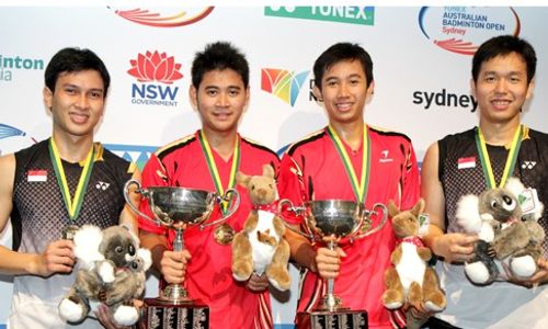 AUSTRALIA GP GOLD 2013: Indonesia Sapu Bersih Gelar Ganda