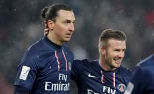 BARCELONA Vs PSG : Hadirnya Beckham Buat Ibra Girang