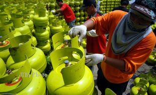 KONSUMSI GAS JOGJA : Pembelian Gas 3 Kg Dibatasi, Bahkan Ada yang Ditolak