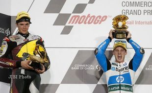 MOTOGP QATAR : Duo Pembalap Indonesia Belum Mampu Bersaing di Moto2