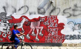  FESTIVAL FILM SOLO : Promosi Lewat Mural 