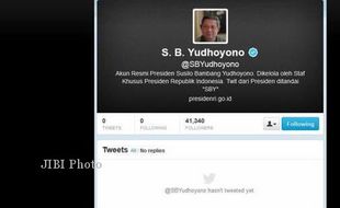  Akun Twitter @SBYudhoyono Fenomenal 