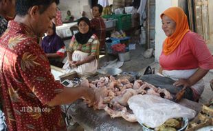 Waduh, Hati Ayam Berpenyakit Beredar di Pasar Tradisional Klaten! 