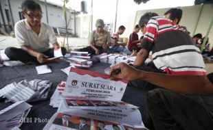 KPU Gunungkidul Temukan 410 Surat Suara Bantul