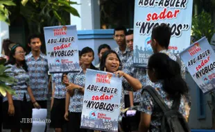 AKSI SIMPATIK SOSIALISASI PILGUB JATENG