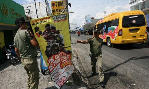 REKLAME JOGJA : Pemkot Bentuk Gugus Tugas Penertiban