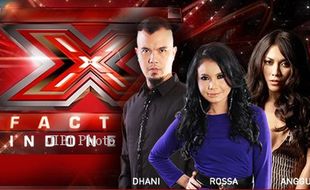 X FACTOR INDONESIA : 4 Mentor Nyanyi, Anggun Salah Ambil Nada