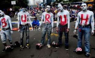 HARI BURUH 2017 : Antisipasi Gangguan Keamanan, 2.000 Personel Disiapkan