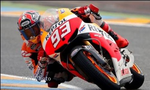 MOTOGP PRANCIS : Marquez Kaget Bisa Raih Podium