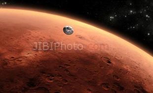 200 Asteroid Serbu Planet Mars Setiap Tahun 