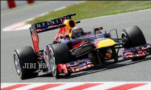 GP SPANYOL : Vettel Bangkit Menjadi Yang Tercepat di Sesi Latihan Kedua