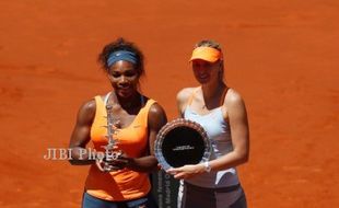 MADRID TERBUKA 2013 : Pecundangi Sharapova, Serena Angkat Gelar ke-50 