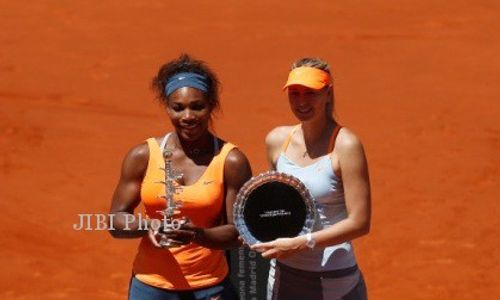 MADRID TERBUKA 2013 : Pecundangi Sharapova, Serena Angkat Gelar ke-50 