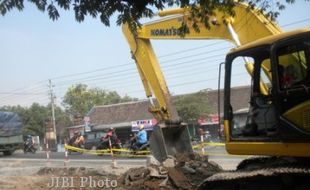  Pelebaran Jl Solo-Sragen Ditargetkan Rampung Tahun Ini