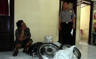 Gelapkan Motor, Warga Kepatihan Wetan Ditangkap