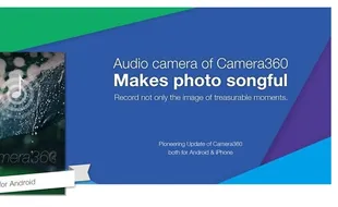 Audio Kamera Jadi Fitur Baru Camera360 di Android 