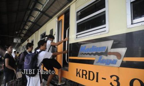 Jalani Perawatan, KA Madiun Jaya Berhenti Sementara