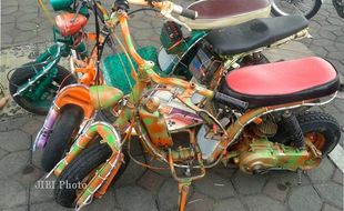   MODIFIKASI MOTOR : Pesona Motor Mini Hias Alkid...