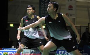 INDONESIA OPEN 2013 : Ahsan/Hendra Singkirkan Unggulan Keempat