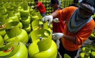 Pertamina Gelontor 129.000 Tabung Elpiji 3 Kg Tambahan ke Soloraya