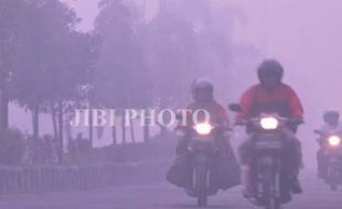 KABUT ASAP : Riau Alami Panas Terparah Sepanjang 30 Tahun