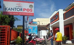  Kantor Pos Wonogiri  Kebut Distribusi 70.569 KPS