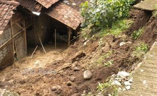   LONGSOR WONOGIRI : Bantuan Perbaikan 23 Rumah Diusulkan ke Pemerintah Pusat